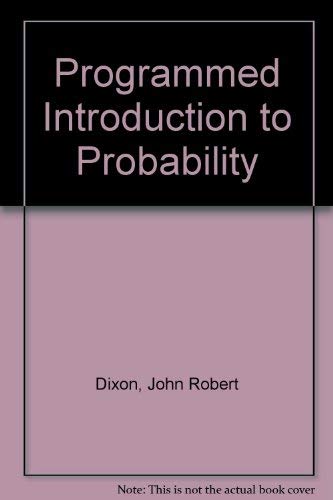 9780471216254: Programmed Introduction to Probability