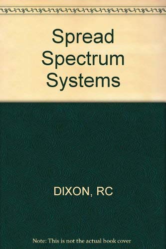 9780471216292: Dixon Spread ∗spectrum Systems∗