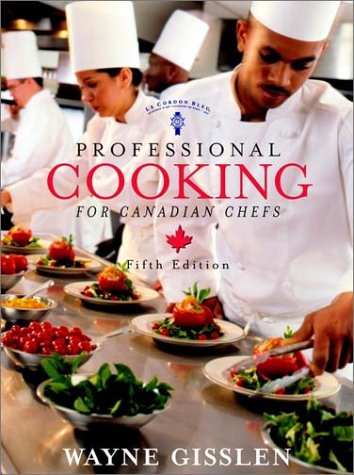 Stock image for Professional Cooking Canadian Chefs Version W/CD-ROM for sale by ThriftBooks-Dallas