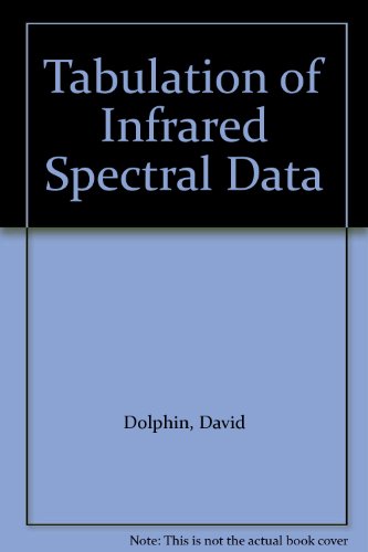 Stock image for Tabulation of Infrared Spectral Data for sale by Better World Books