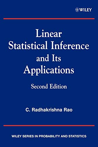 9780471218753: Linear Statistical Inference 2E P: 412 (Wiley Series in Probability and Statistics)