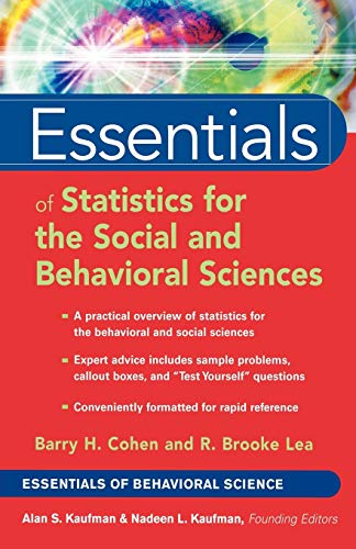 9780471220312: Essentials of Statistics for the Social and Behavioral Sciences