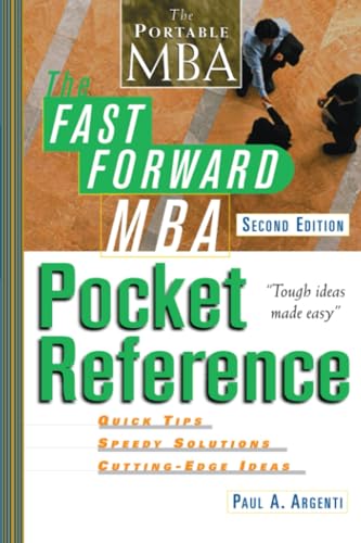 9780471222828: The Fast Forward MBA Pocket Reference, Second Edition: 13 (Fast Forward MBA Series)