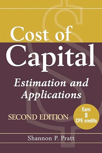 9780471224013: Cost of Capital: Estimation and Applications