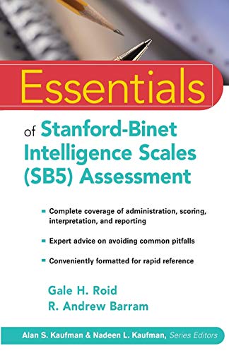 Imagen de archivo de Essentials of Stanford-Binet Intelligence Scales (SB5) Assessment a la venta por BooksRun