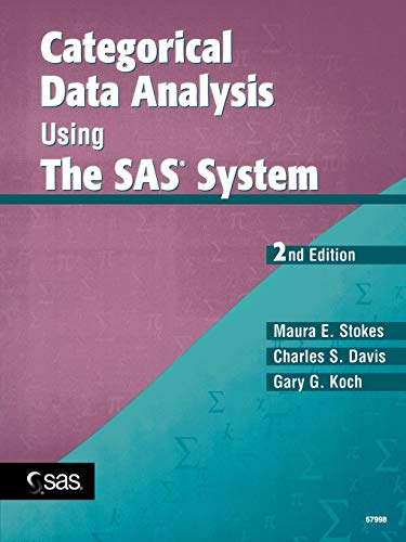 Beispielbild fr Categorical Data Analysis Using the SAS System zum Verkauf von Better World Books: West