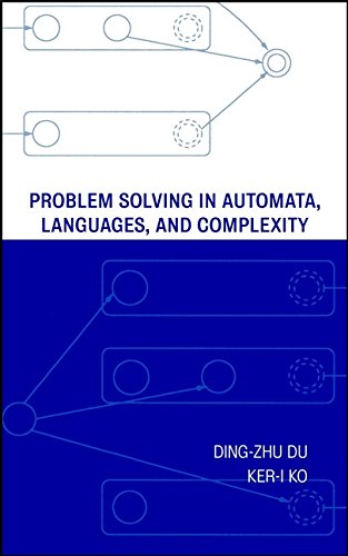Problem Solving in Automata, Languages, and Complexity (9780471224648) by [???]