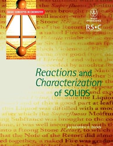 Stock image for Reactions and Characterization of Solids (Basic Concepts In Chemistry) for sale by Bookmans