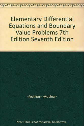 Elementary Differential Equations & Boundary Value Problems 7th Edition with Student Solutions Manual Promotional Wrap and Free Stuff Sticker Set (9780471225249) by Boyce, William E.