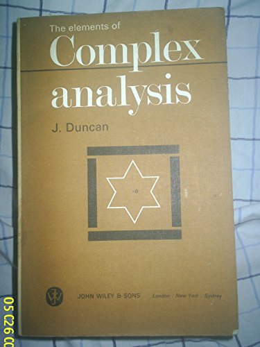 The Elements of Complex Analysis