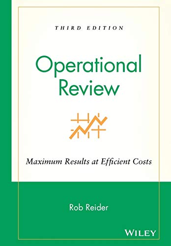 9780471228103: Operational Review: Maximum Results at Efficient Costs