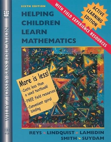 Imagen de archivo de Helping Children Learn Mathematics, Active Learning Edition with Field Experience Resources a la venta por Wonder Book