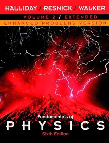Beispielbild fr Fundamentals of Physics, Chapters 22 - 45, Enhanced Problems Version (Volume 2) zum Verkauf von HPB-Red