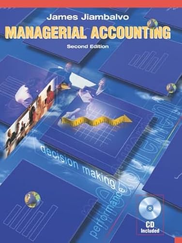 9780471228769: Managerial Accounting