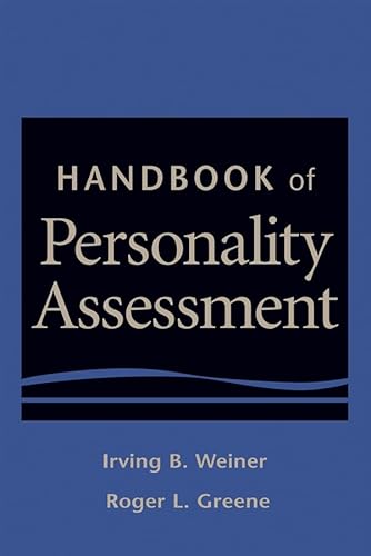 Imagen de archivo de Handbook of Personality Assessment a la venta por Better World Books: West