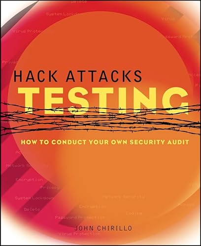 Beispielbild fr Hack Attacks Testing: How to Conduct Your Own Security Audit zum Verkauf von Wonder Book