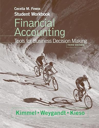 Immagine dell'editore per Student Workbook to accompany Financial Accounting, 3rd Edition venduto da ThriftBooks-Atlanta