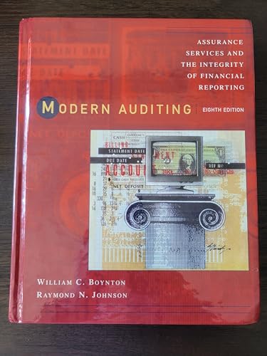 9780471230113: Modern Auditing: Assurance Services and the Integrity of Financial reporting