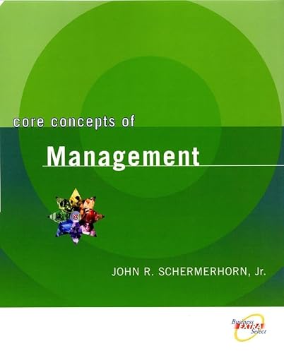 Beispielbild fr Core Concepts of Management zum Verkauf von Indiana Book Company