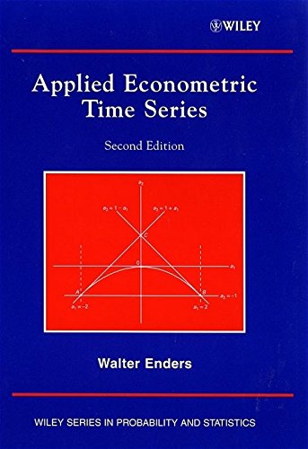 Beispielbild fr Applied Econometric Times Series (Wiley Series in Probability and Mathematical Statistics) zum Verkauf von medimops