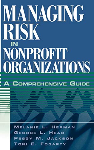 9780471236740: Managing Risk in Nonprofit Organizations: A Comprehensive Guide
