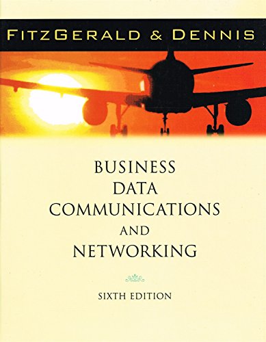 Imagen de archivo de Business Data Communications and Networking, 6th Edition a la venta por BookHolders