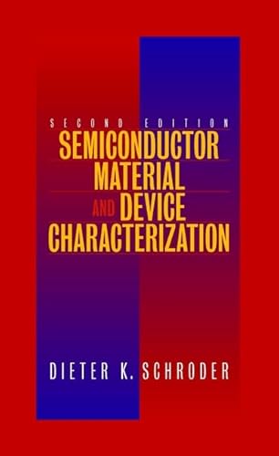 Beispielbild fr Semiconductor Material and Device Characterization zum Verkauf von BooksRun