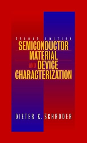 Imagen de archivo de Semiconductor Material and Device Characterization a la venta por ZBK Books