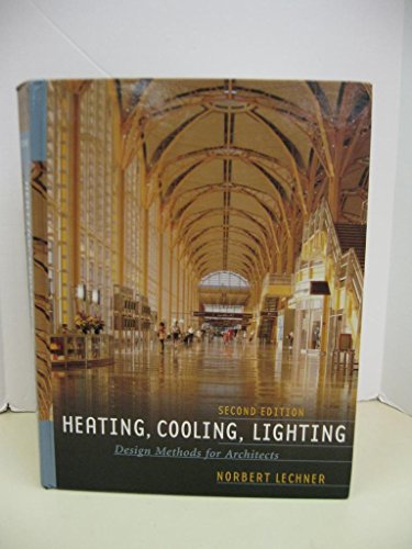 Stock image for Heating, Cooling, Lighting: Design Methods for Architects for sale by HPB-Red