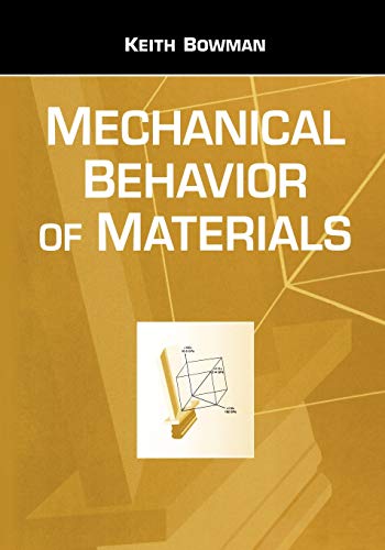 Beispielbild fr Mechanical Behavior of Materials (Paperback) zum Verkauf von Grand Eagle Retail