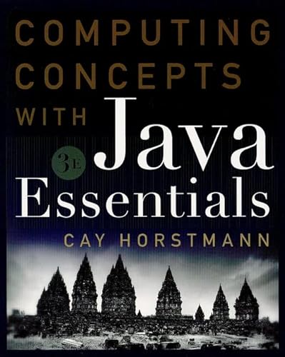 Stock image for Computing Concepts with Java Essentials for sale by Better World Books
