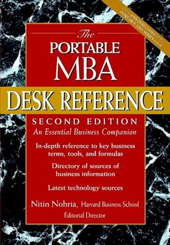 Beispielbild fr The Portable MBA Desk Reference: An Essential Business Companion (The Portable MBA Series) zum Verkauf von Once Upon A Time Books