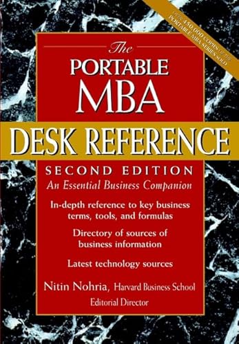 Beispielbild fr The Portable MBA Desk Reference: An Essential Business Companion (Portable MBA Series) zum Verkauf von BooksRun