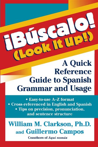 9780471245605: buscalo! / Look It Up!: A Quick Reference Guide to Spanish Grammar and Usage