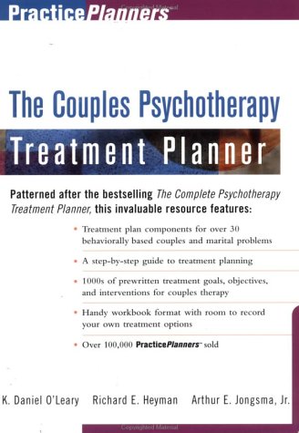 Stock image for The Couples Psychotherapy Treatment Planner (PracticePlanners) for sale by HPB-Red