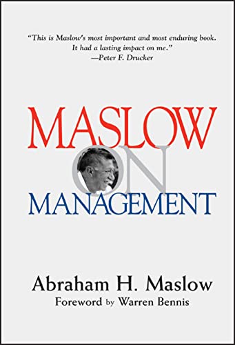 Imagen de archivo de Maslow on Management a la venta por ThriftBooks-Dallas