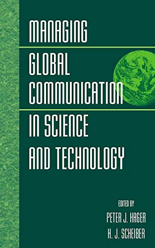 Imagen de archivo de Managing Global Communication in Science and Technology Format: Hardcover a la venta por INDOO
