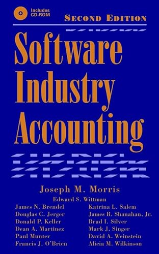 Stock image for Software Industry Accounting (with CD-ROM) for sale by HPB-Red