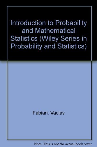Imagen de archivo de Introduction to Probability and Mathematical Statistics (Wiley Series in Probability and Statistics) a la venta por HPB-Red