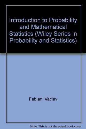 9780471250234: Introduction to Probability and Mathematical Statistics (Wiley Series in Probability and Statistics)