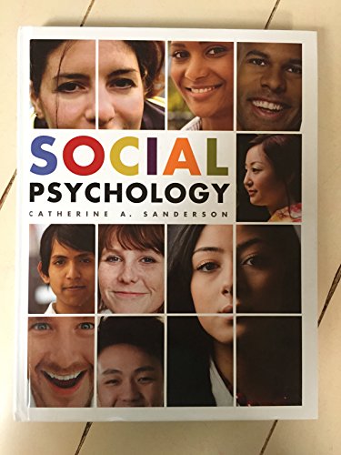 Imagen de archivo de Social Psychology a la venta por Better World Books