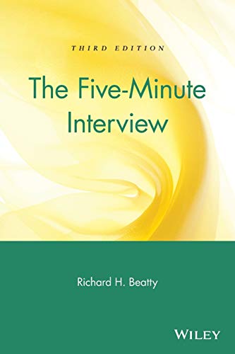 9780471250838: The Five-Minute Interview, Third Edition: A Job Hunter's Guide to a Successful Interview