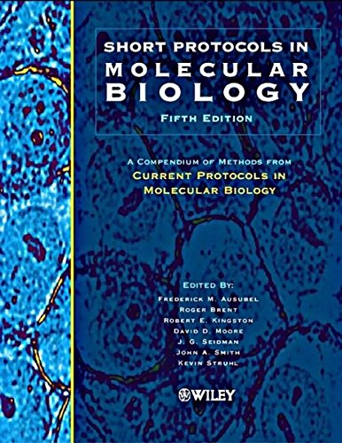 Stock image for Short Protocols in Molecular Biology (2 volume set) for sale by Goodwill Southern California