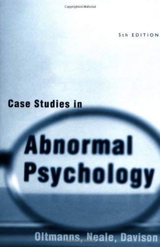 Abnormal psychology oltmanns 8th edition