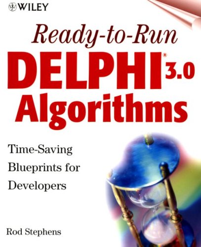 Beispielbild fr Ready "to "Run Delphi® 3.0 Algorithms zum Verkauf von WorldofBooks