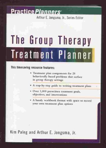 Beispielbild fr The Group Therapy Treatment Planner zum Verkauf von BooksRun