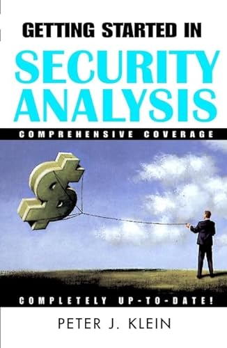 Stock image for Getting Started in Security Analysis (Getting Started in Ser., Vol. 17) for sale by Bingo Used Books