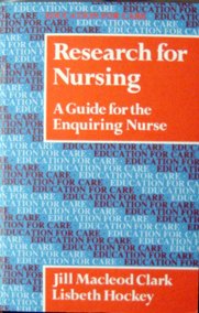 9780471256427: Research for Nursing (Education for Care)