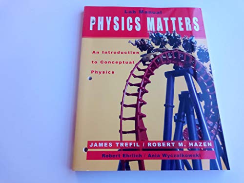 Imagen de archivo de Laboratory Manual to accompany Physics Matters: An Introduction to Conceptual Physics a la venta por SecondSale