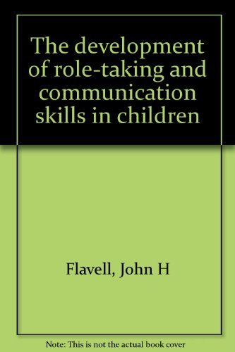 9780471263203: The development of role-taking and communication skills in children